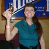 Toasting the New year 2015 on board the Harriot II riverboat.